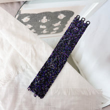 Load image into Gallery viewer, Seed Bead Thick Cuff Bracelet with triple button closures : ARTFUL BEAD