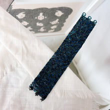 Load image into Gallery viewer, Seed Bead Thick Cuff Bracelet with triple button closures : ARTFUL BEAD