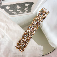 Load image into Gallery viewer, Seed Bead Thick Cuff Bracelet with triple button closures : ARTFUL BEAD