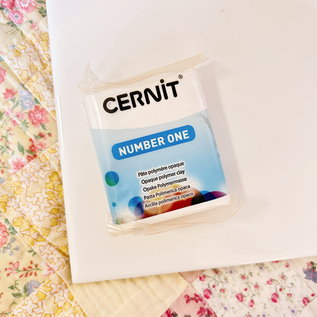 Cernit Number One White Clay