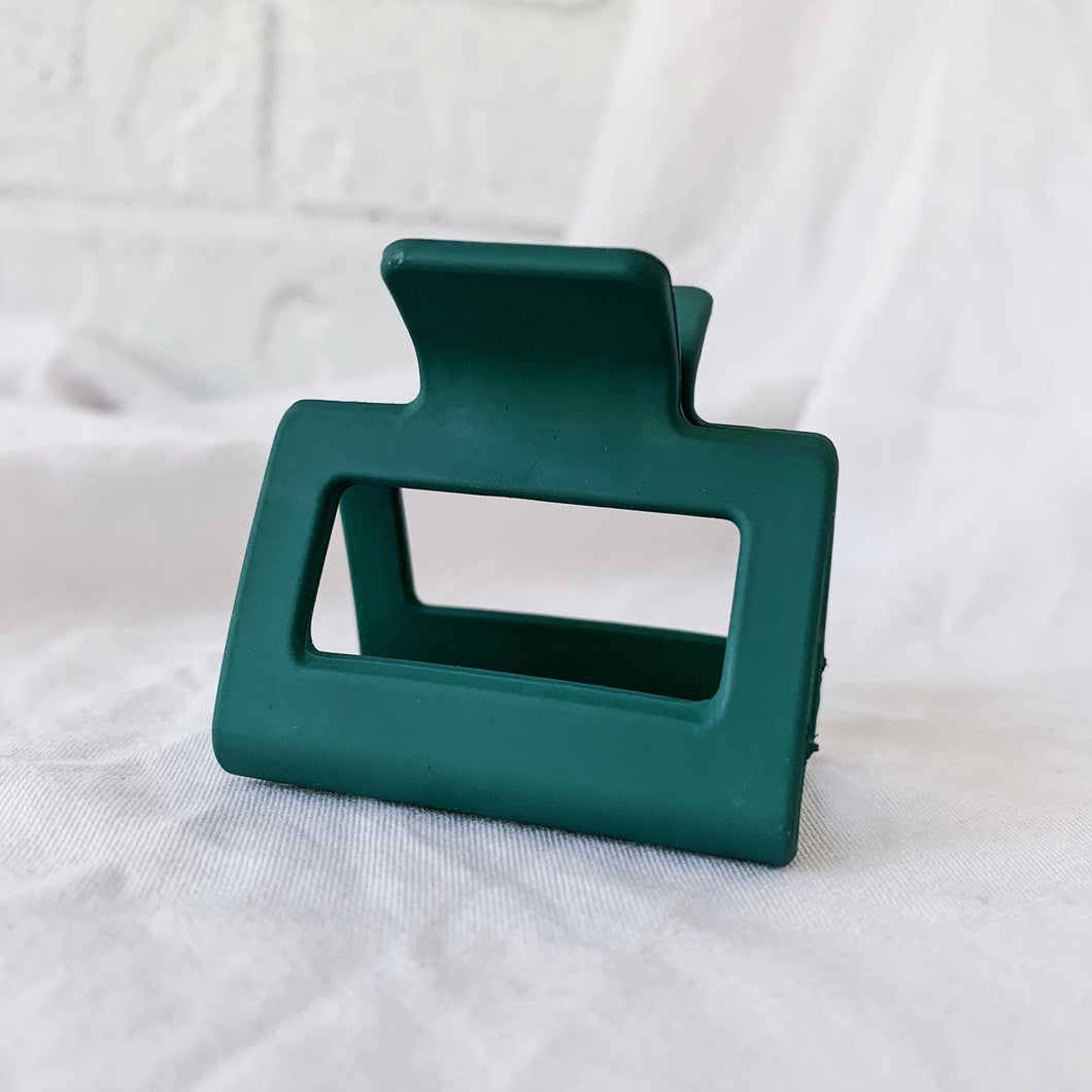 Teal Hair Claw - Square